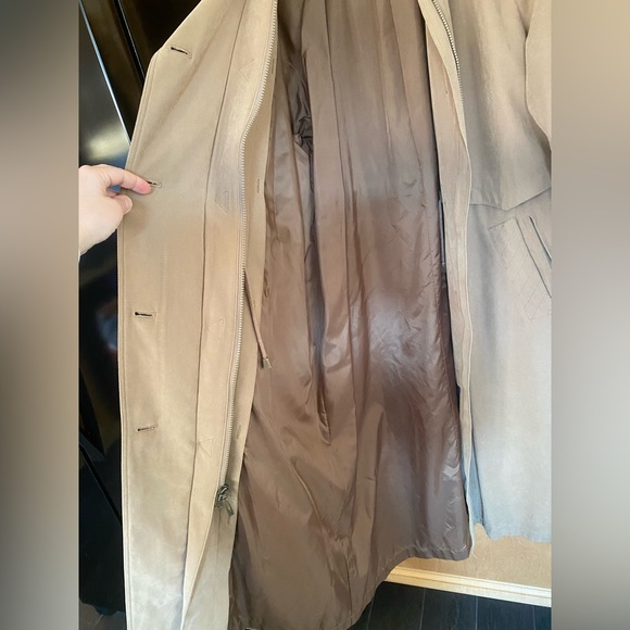 Vintage Fleet Street Women's Trench Coat Removable Lining - Picture 5 of 11